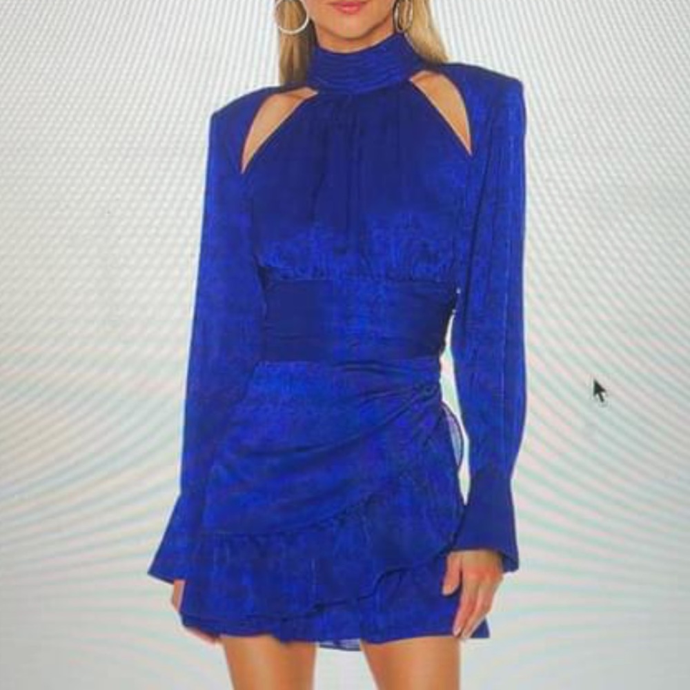 BLUE REVOLVE LONGSLEEVE MINI